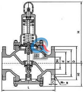 第二代減壓穩(wěn)壓閥 (結構圖)